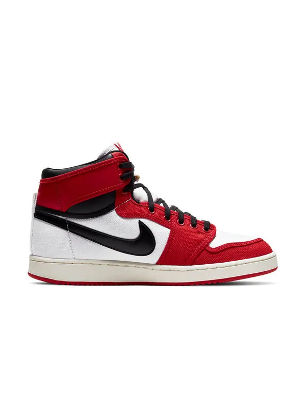 Кроссовки 1 ко Air Jordan — изображение 2 из 4, белый/черный/красный