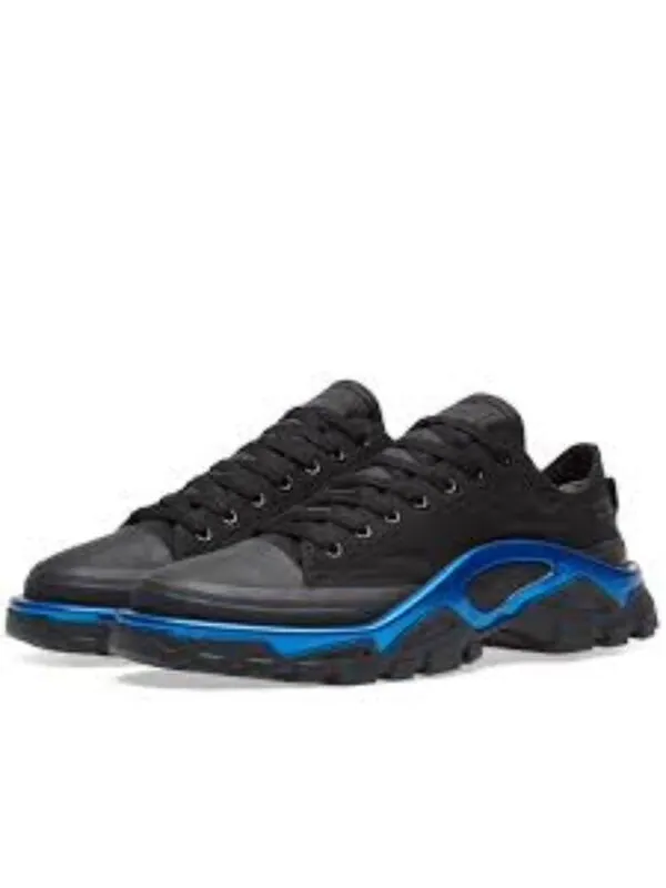 Кроссовки новые беговые x raf simons Adidas — изображение 2 из 3, черный/синий