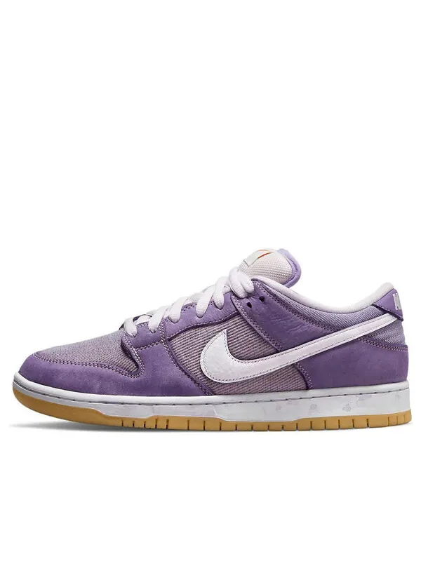 Кроссовки sb dunk low Nike — изображение 1 из 4, фиолетовый/белый
