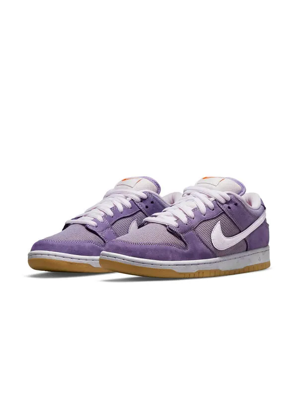 Кроссовки sb dunk low Nike — изображение 3 из 4, фиолетовый/белый
