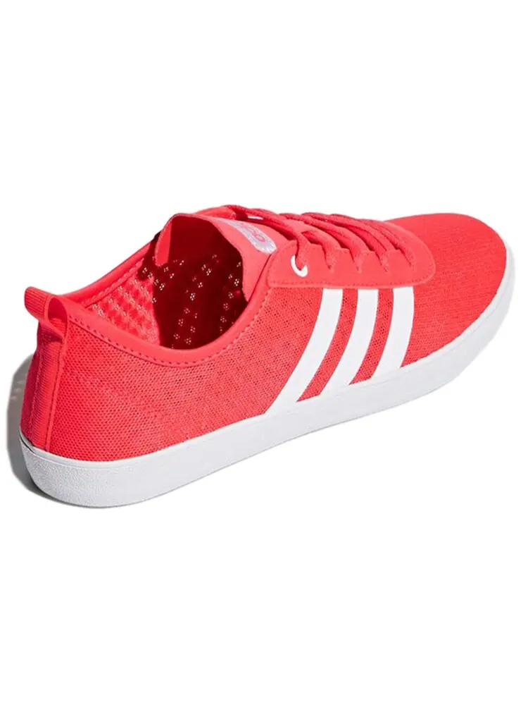 Кроссовки для скейтбординга женские, низкие, красные/белые Adidas Neo — изображение 4 из 6