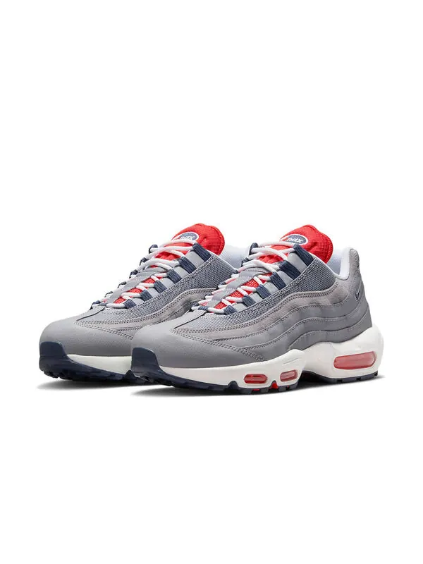 Кроссовки air max 95 Nike — изображение 3 из 4, серый/красный/синий