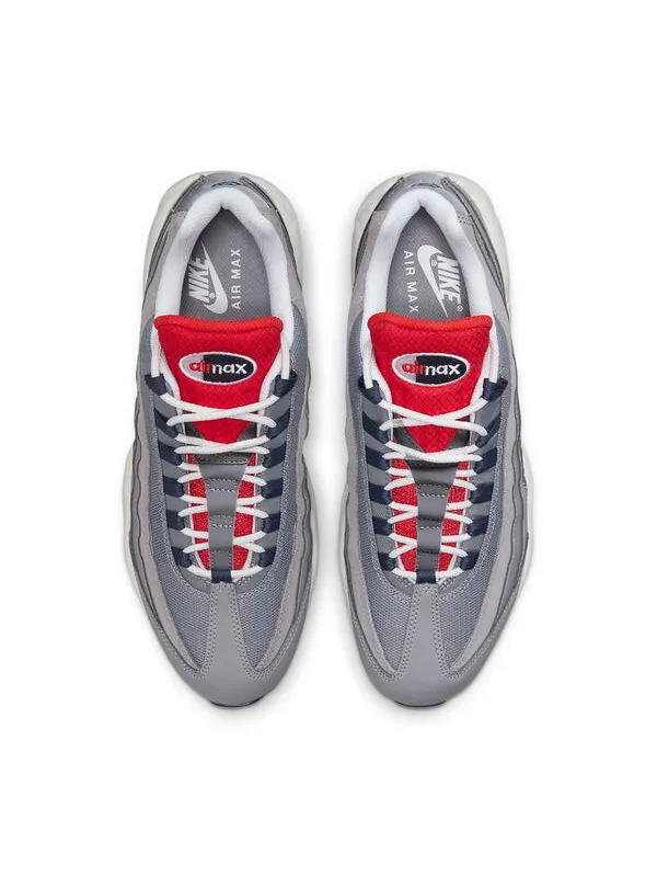 Кроссовки air max 95 Nike — изображение 4 из 4, серый/красный/синий