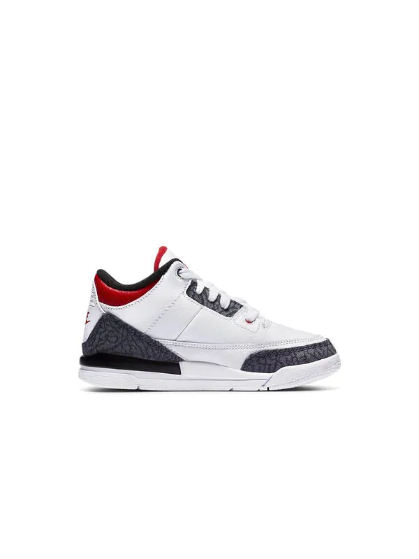 Кроссовки 3 ретро деним se Air Jordan — изображение 2 из 4, белый