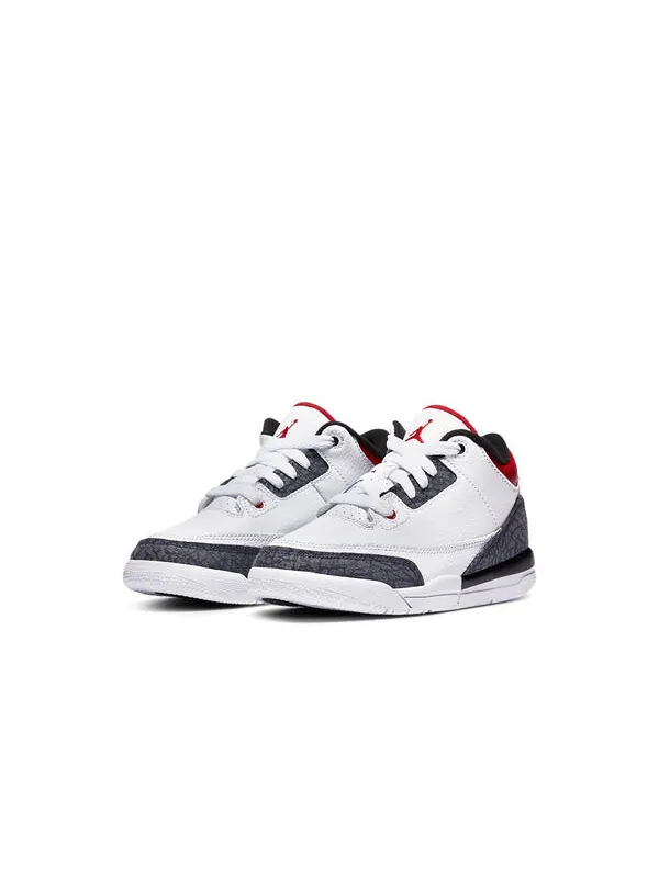Кроссовки 3 ретро деним se Air Jordan — изображение 3 из 4, белый