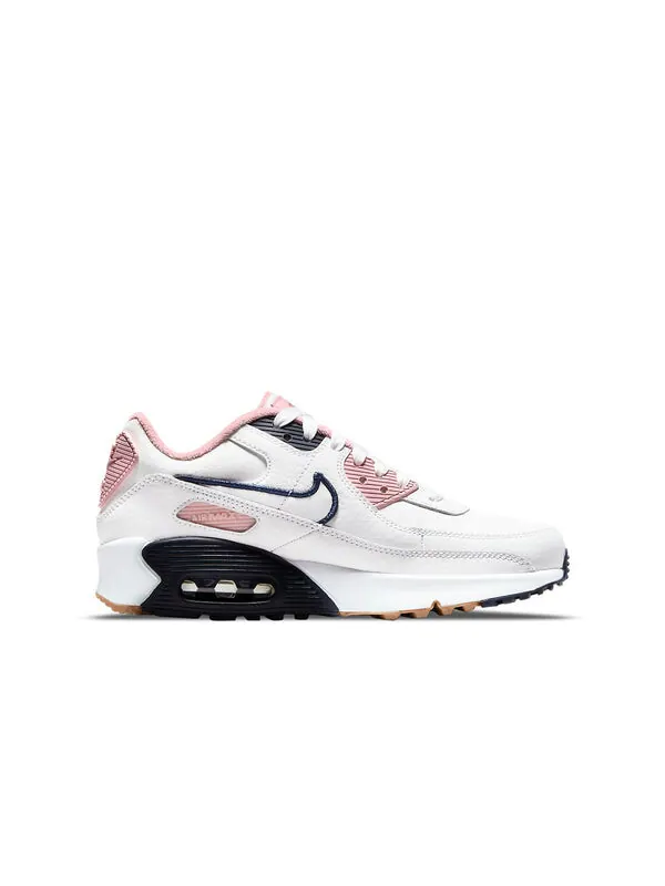 Кроссовки air max 90 кожаные se Nike — изображение 2 из 4, розовый/белый/черный