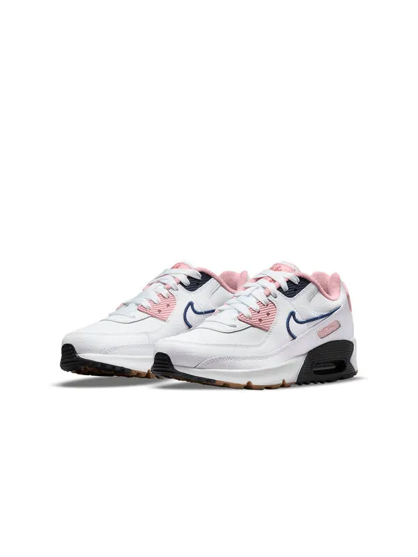 Кроссовки air max 90 кожаные se Nike — изображение 3 из 4, розовый/белый/черный
