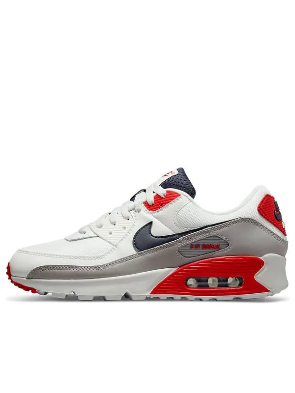 Кроссовки air max 90 'usa 2021 - white'' Nike — изображение 1 из 4, белый/красный