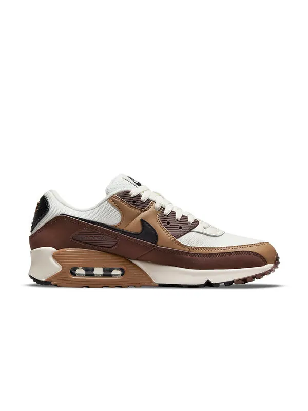 Кроссовки air max 90 Nike — изображение 2 из 4, белый/черный/коричневый