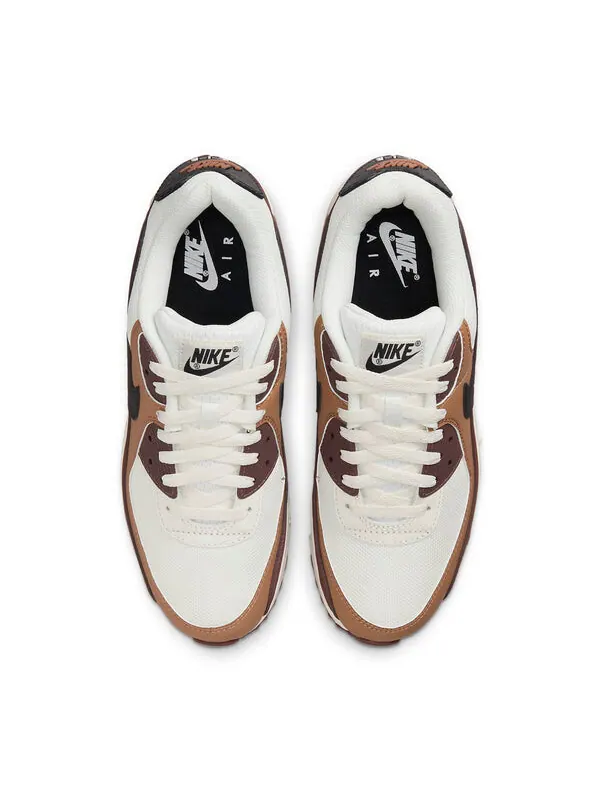 Кроссовки air max 90 Nike — изображение 4 из 4, белый/черный/коричневый