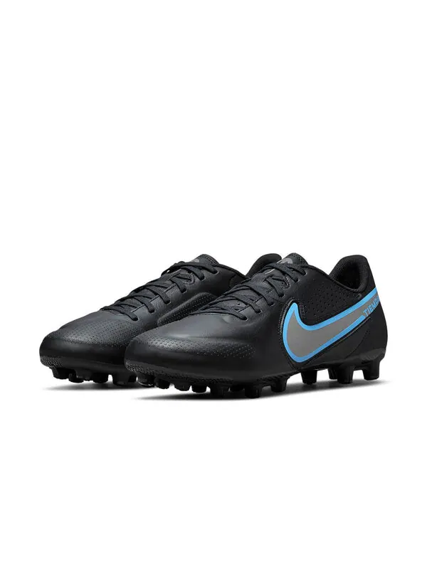 Кроссовки tiempo legend 9 academy hg 'black baltic blue' Nike — изображение 4 из 4, черный/синий