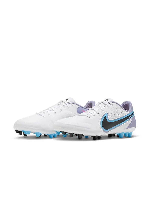 Кроссовки tiempo legend 9 academy ag 'summit white black blue' Nike — изображение 3 из 4, белый/черный/синий