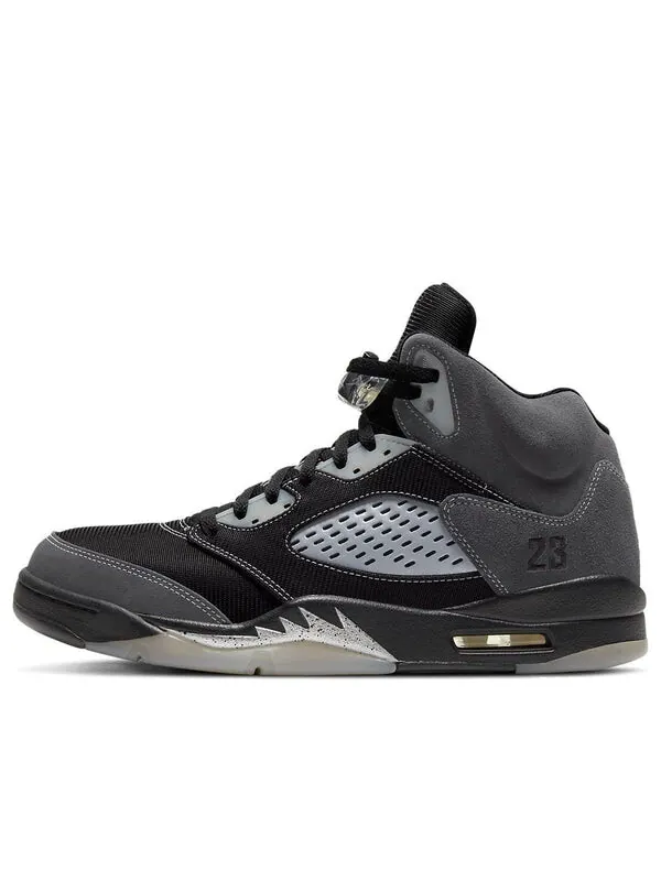 Кроссовки 5 retro 'anthracite' Air Jordan — изображение 1 из 4, серый/прозрачный/черный