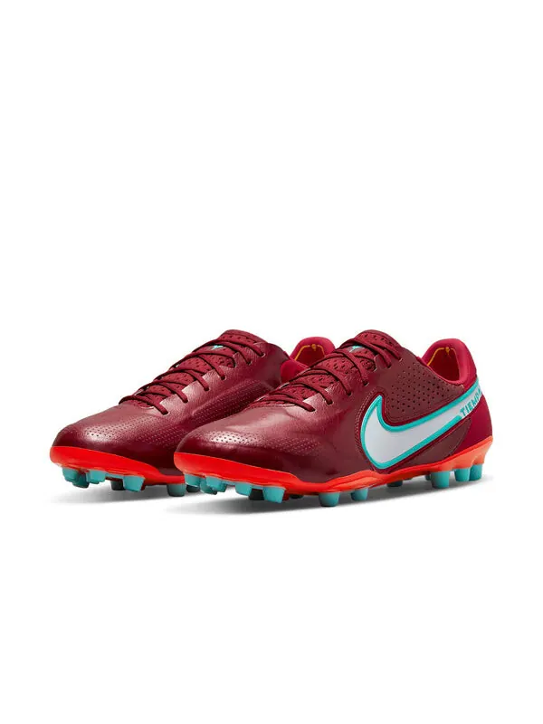 Кроссовки tiempo legend 9 elite ag pro 'team red bright crimson' Nike — изображение 3 из 4, красный/белый