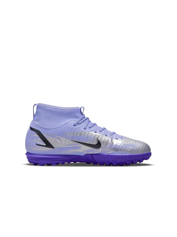 Кроссовки kylian mbapp x mercurial superfly 8 academy tf Nike — изображение 2 из 4, фиолетовый