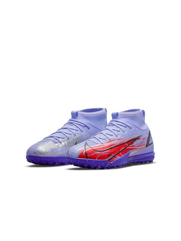 Кроссовки kylian mbapp x mercurial superfly 8 academy tf Nike — изображение 3 из 4, фиолетовый