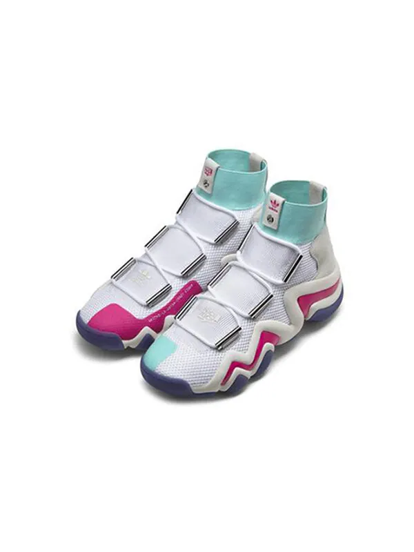 Кроссовки хорошие кроссовки x crazy 8 adv Adidas — изображение 4 из 4, белый/серый/розовый