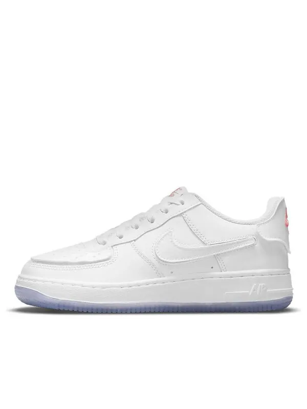 Кроссовки Air Force 1 1 Nike — изображение 1 из 4, белый/фиолетовый