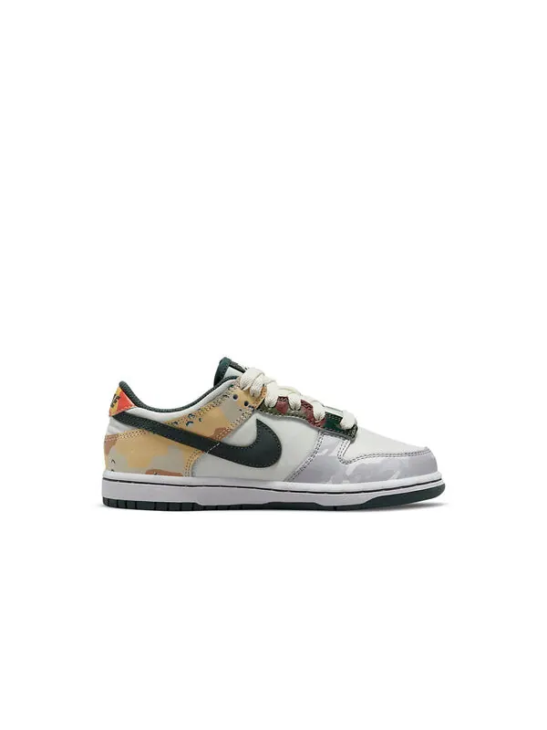 Кроссовки dunk low se 'sail multi-camo' Nike — изображение 2 из 4, камуфляж