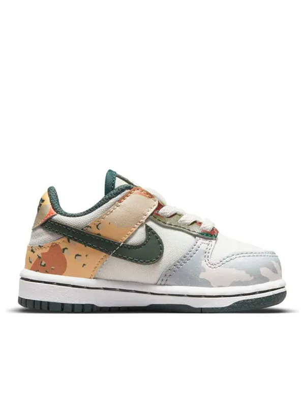 Кроссовки dunk low se 'sail multi-camo' Nike — изображение 2 из 4, камуфляж