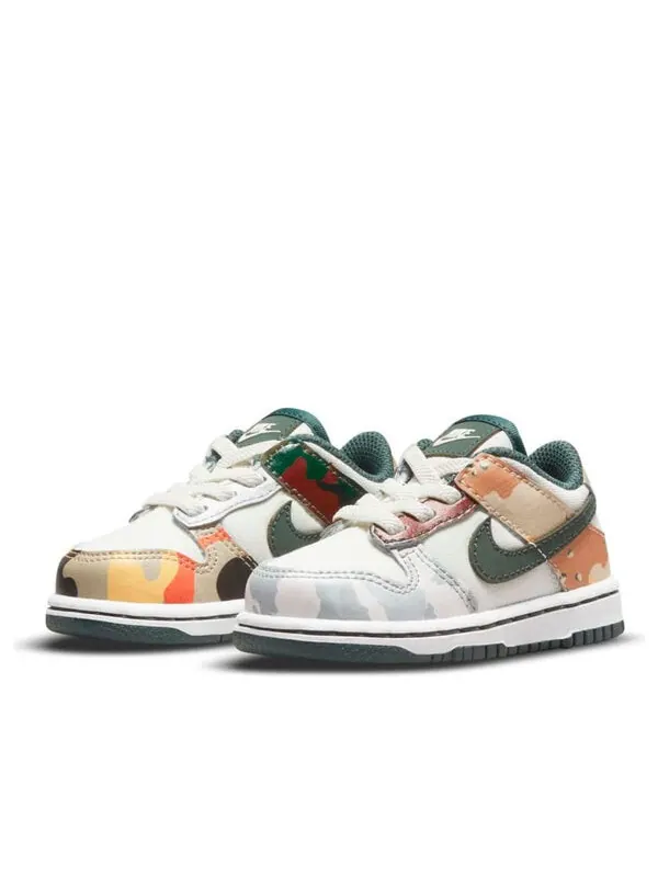 Кроссовки dunk low se 'sail multi-camo' Nike — изображение 3 из 4, камуфляж