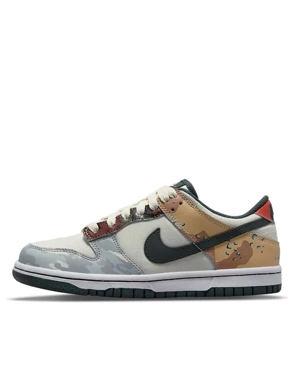 Кроссовки dunk low se 'sail multi-camo' Nike — изображение 1 из 4