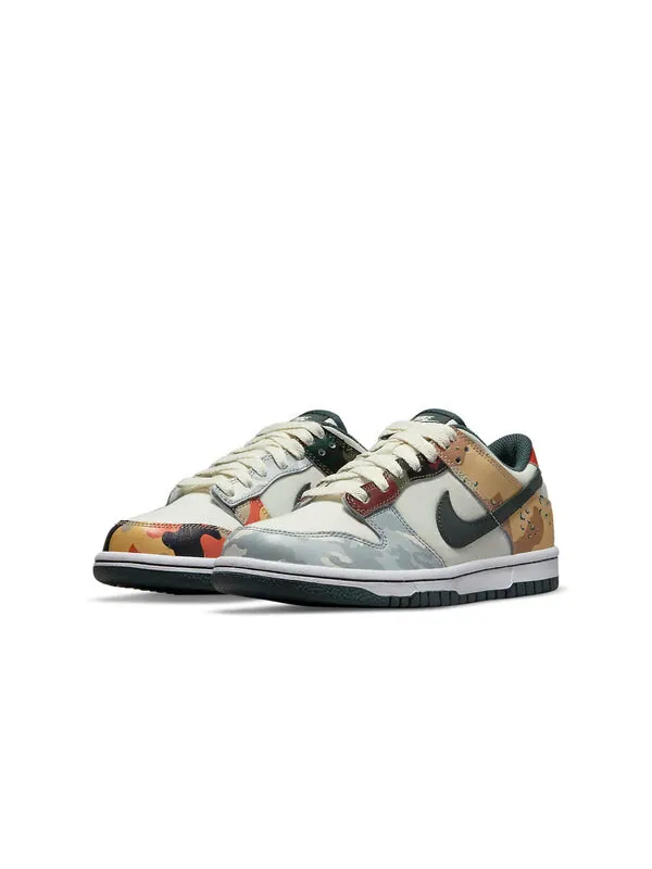 Кроссовки dunk low se 'sail multi-camo' Nike — изображение 3 из 4