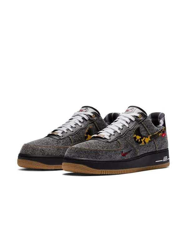 Кроссовки air force 1 низкие Nike — изображение 3 из 4, черный