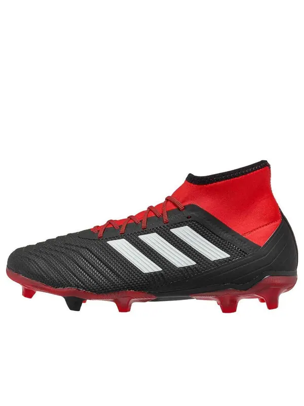 Кроссовки Predator 18.2 FG Adidas — изображение 1 из 4, черный/белый/красный