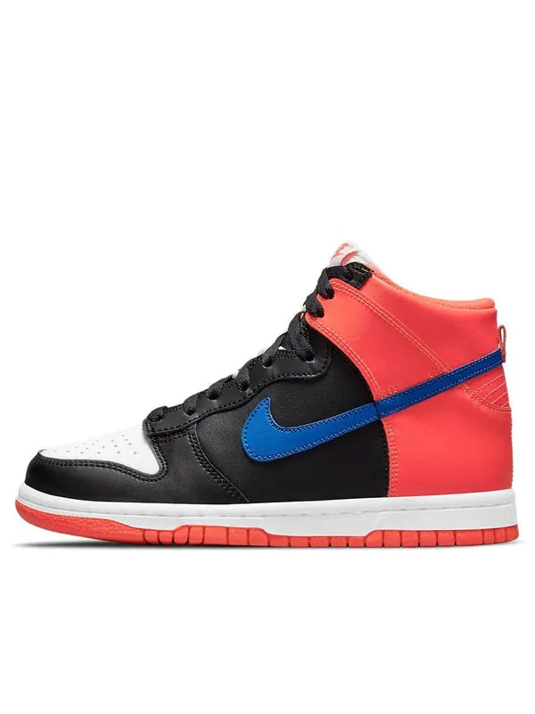 Кроссовки данк высокие Nike — изображение 1 из 4, черный//синий