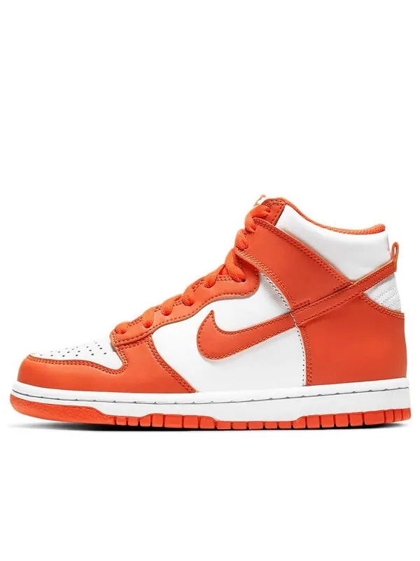 Кроссовки данки высокие sp Nike — изображение 1 из 4, белый/оранжевый