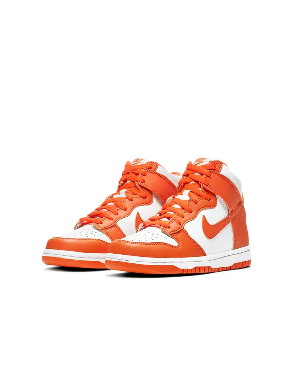 Кроссовки данки высокие sp Nike — изображение 3 из 4, белый/оранжевый
