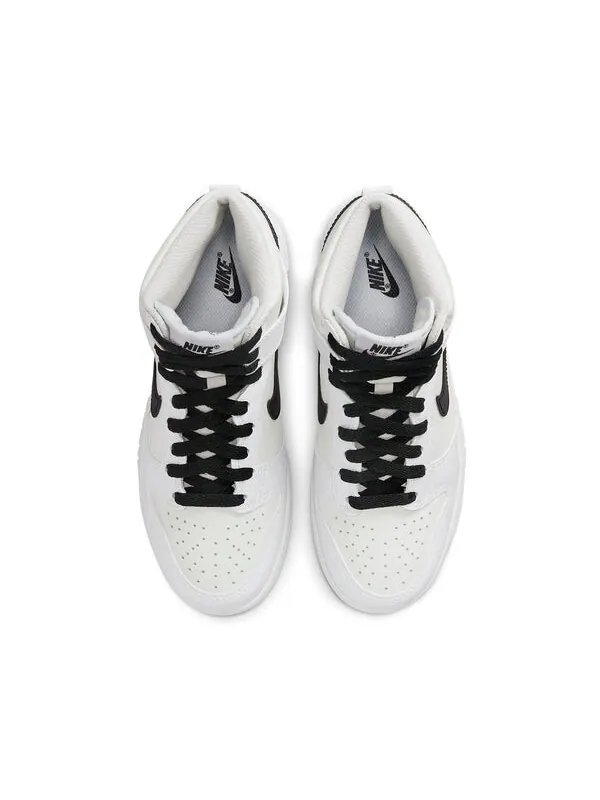Кроссовки данк высокие Nike — изображение 4 из 4, белый/черный