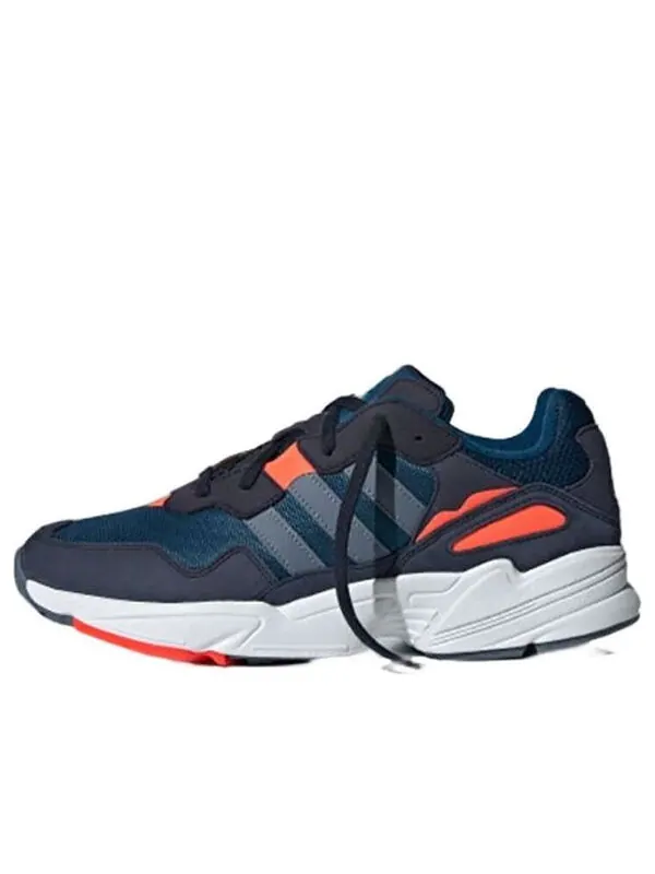 Массивные кроссовки yung 96 Adidas — изображение 1 из 4, синий/оранжевый