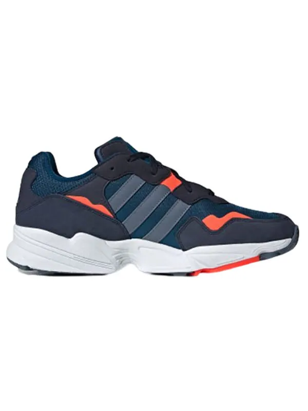 Массивные кроссовки yung 96 Adidas — изображение 2 из 4, синий/оранжевый