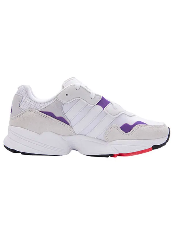 Кроссовки yung 96 Adidas — изображение 2 из 4, белый/белый/фиолетовый