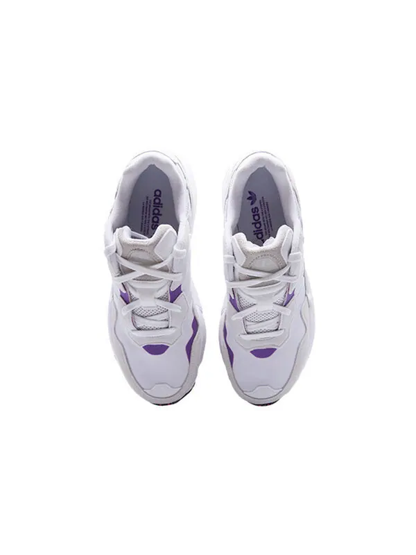 Кроссовки yung 96 Adidas — изображение 3 из 4, белый/белый/фиолетовый
