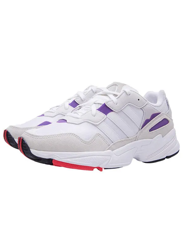Кроссовки yung 96 Adidas — изображение 4 из 4, белый/белый/фиолетовый