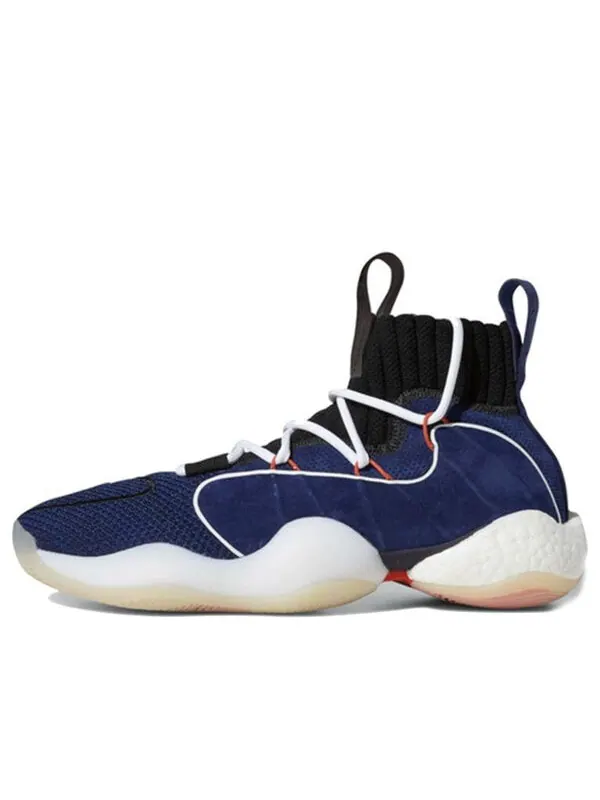Кроссовки crazy byw x core black raw amber Adidas — изображение 1 из 4, темно-синий