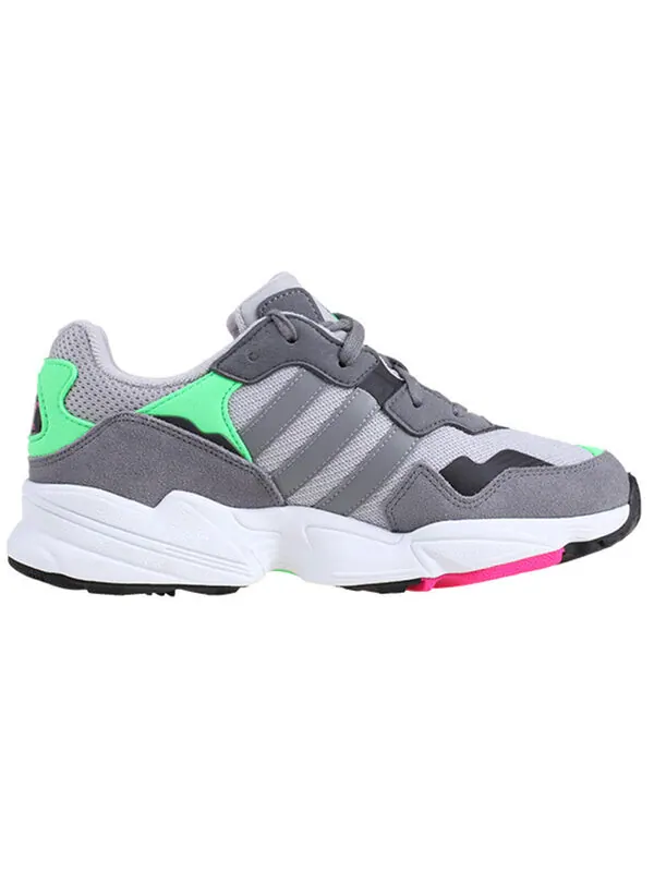 Кроссовки yung 96 j Adidas — изображение 2 из 4, серый