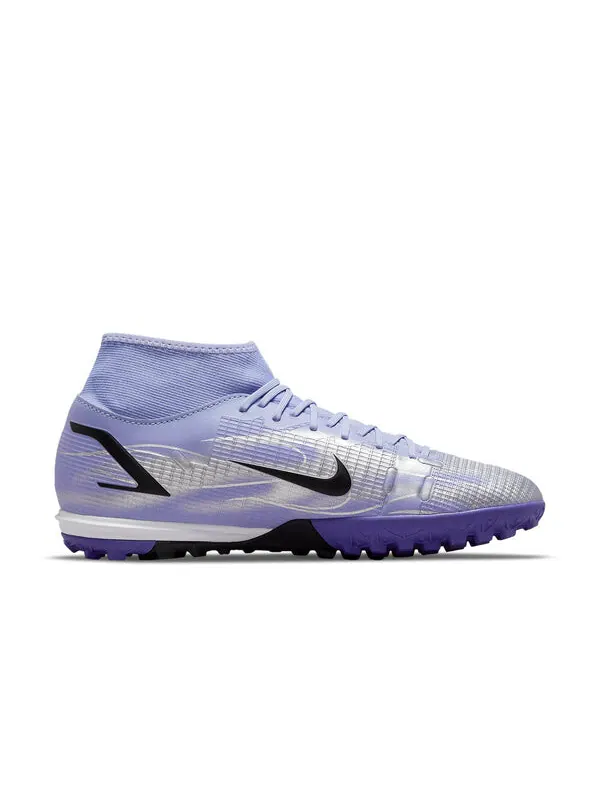 Кроссовки kylian mbappe x mercurial superfly 8 academy tf Nike — изображение 2 из 4, фиолетовый/оранжевый