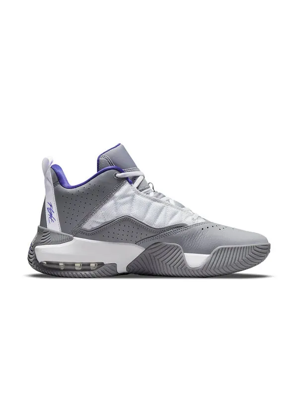 Кроссовки остаются верными Air Jordan — изображение 2 из 4, серый/синий/белый