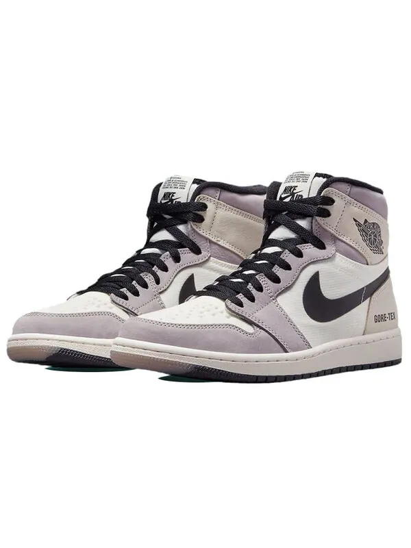 Кроссовки 1 high element gore-tex 'light bone' Air Jordan — изображение 3 из 4, светлый/серый/черный