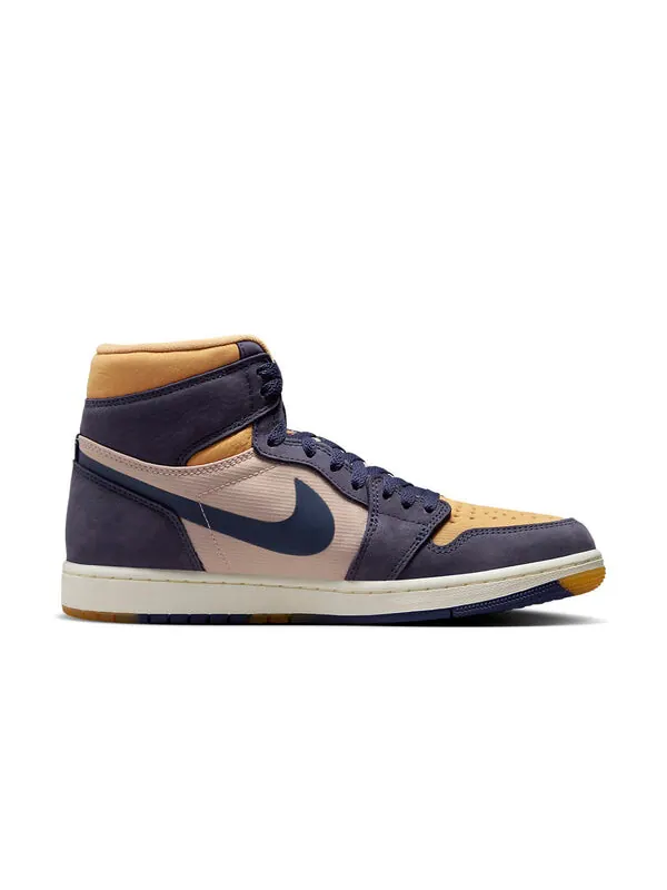 Кроссовки 1 ретро высокий элемент Air Jordan — изображение 2 из 4, фиолетовый/---черный