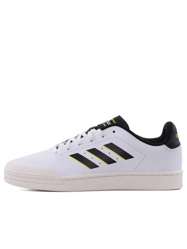 Кроссовки adidas neo Court 70S 'White Black' — изображение 1 из 4, белый/черный