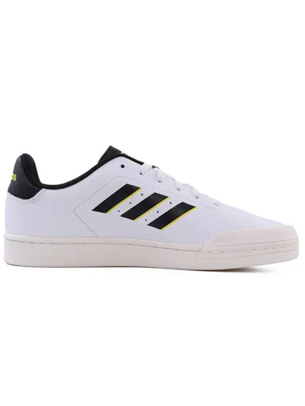 Кроссовки adidas neo Court 70S 'White Black' — изображение 2 из 4, белый/черный