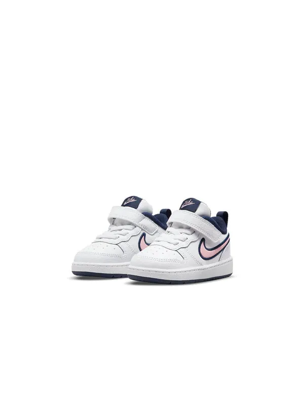 Кроссовки Court Borough Low 2 Se1 Nike — изображение 3 из 4, белый/синий/розовый