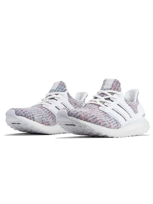 Кроссовки ультрабуст 4.0 Adidas — изображение 2 из 4, белый/синий