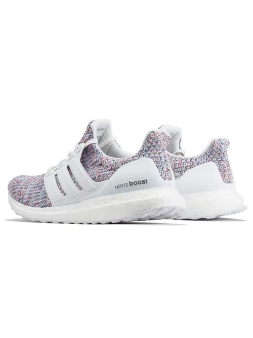Кроссовки ультрабуст 4.0 Adidas — изображение 3 из 4, белый/синий