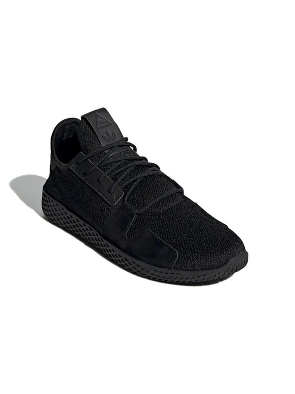 Кроссовки adidas Pharrell x Tennis Hu v2 'Triple Black' — изображение 3 из 4, черный
